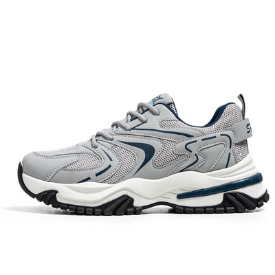 Fujeak Prozračna protuklizna muška vulkanizirana obuća Trendy atletska obuća Udobna obuća za slobodno vrijeme Vanjske tenisice veće veličine