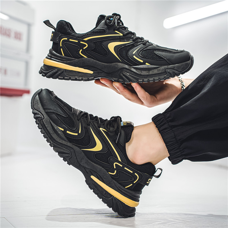 Fujeak Prozračna protuklizna muška vulkanizirana obuća Trendy atletska obuća Udobna obuća za slobodno vrijeme Vanjske tenisice veće veličine