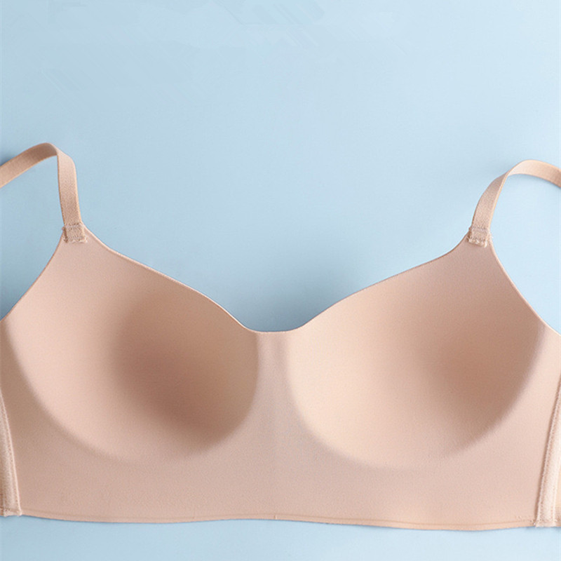 Εσώρουχα χωρίς ραφή Γυναικεία λεπτή διατομή Μεγάλο στήθος Εμφάνιση μικρού στήθους μαζεμένο στήθος Αντιφωτιστικό σουτιέν Αναπνεύσιμο