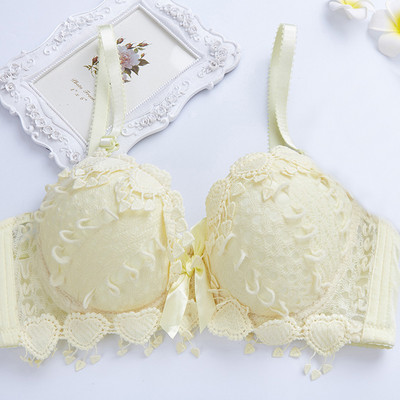 Donje rublje 3/4 košarice Super Push Up grudnjak Ženski seksi grudnjak Čipkani donje rublje Duboki V grudnjaci za velike grudi 70-85 AB košarica