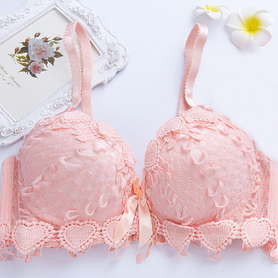 Donje rublje 3/4 košarice Super Push Up grudnjak Ženski seksi grudnjak Čipkani donje rublje Duboki V grudnjaci za velike grudi 70-85 AB košarica