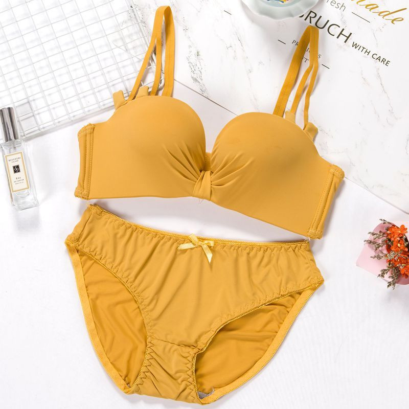 Set de sutien pentru femei fără cusături, leopard și sutien de culoare solidă, pantaloni cu talie joasă, sutien pentru femei fără sârmă, sutien moale, confortabil, set de lenjerie sexy