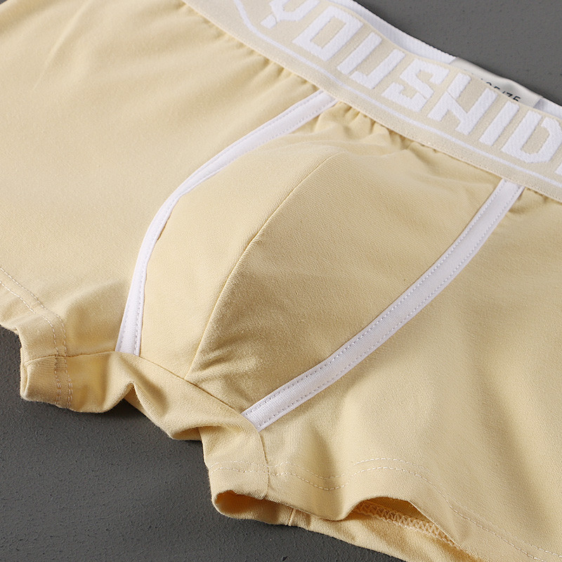 Férfi alsónemű Bugyi divatos nyomott pamut boxer rövidnadrág férfi légáteresztő férfi elasztikus boxer M-3XL