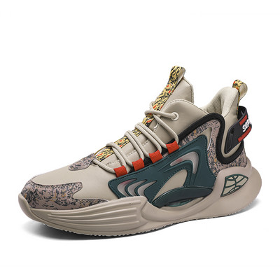 Muške tenisice Čizme za trčanje Modna sportska obuća za trčanje na otvorenom Mrežasta prozračna obuća Crna obuća za košare Muška velika obuća