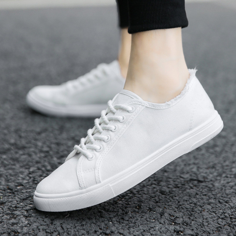 Klasikiniai vyriški drobiniai batai Stambūs sportbačiai Vyriški Batai Batai Loaferiai Tenis Masculino Adulto Vienspalvė Zapatos De Hombre