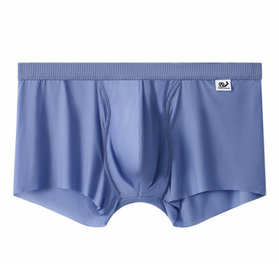 Vyriški apatiniai Ice Silk Bokseriniai šortai Vyriški U Išgaubti Minkšti Boksernai Vasarinės Kelnaitės Seksualios vyriškos apatinės kelnės