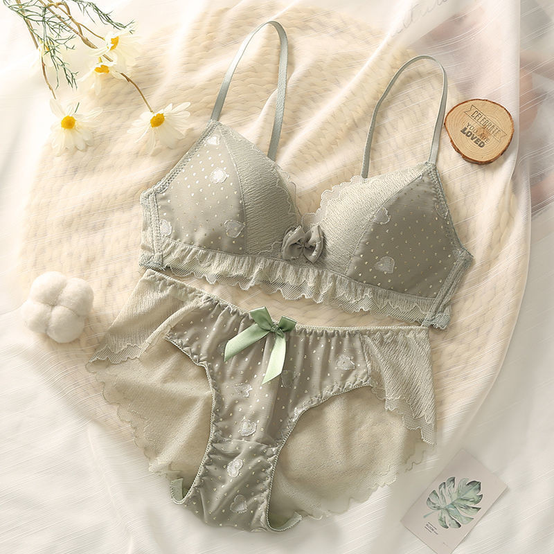 Sexy podprsenka, nohavičky s push-up čipkou, pre ženy, bavlnený top s AB košíčkom, čipkovaná podprsenka, súprava bez rukávov, spodná bielizeň a nohavičky