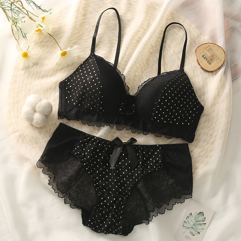 Sexy podprsenka, nohavičky s push-up čipkou, pre ženy, bavlnený top s AB košíčkom, čipkovaná podprsenka, súprava bez rukávov, spodná bielizeň a nohavičky