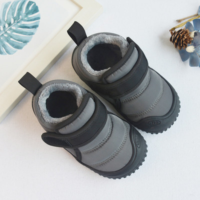 Χειμερινά Βρεφικά Ζεστά Βαμβακερά Παπούτσια Κοριτσίστικα Ψηλές Μπότες Πριγκίπισσας Αγόρια Αδιάβροχες Κοντές Μπότες Παιδικές Χονδρές Γούνινες Μπότες Χιονιού για -15 βαθμούς