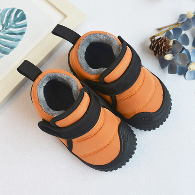 Χειμερινά Βρεφικά Ζεστά Βαμβακερά Παπούτσια Κοριτσίστικα Ψηλές Μπότες Πριγκίπισσας Αγόρια Αδιάβροχες Κοντές Μπότες Παιδικές Χονδρές Γούνινες Μπότες Χιονιού για -15 βαθμούς