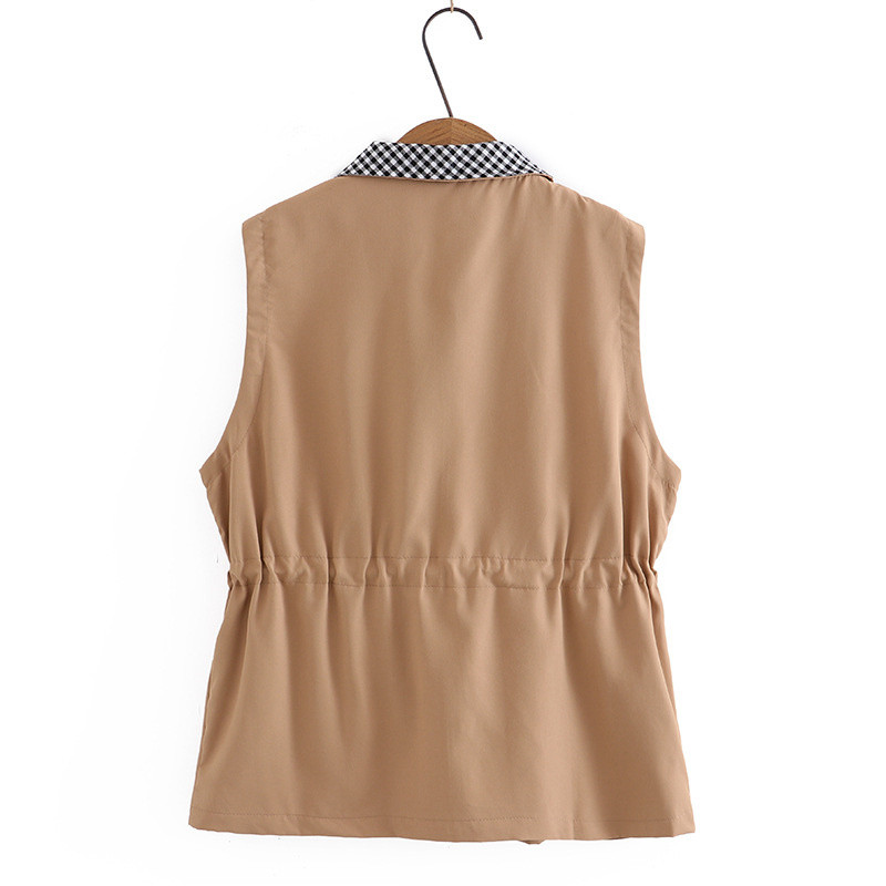 2023 m. pavasario rudens liemenė moteriška striukė Vidutinio amžiaus pagyvenusių žmonių trumpomis rankovėmis striukė Moteriškas paltas Didelio dydžio liemenė Chaleco Mujer 4XL