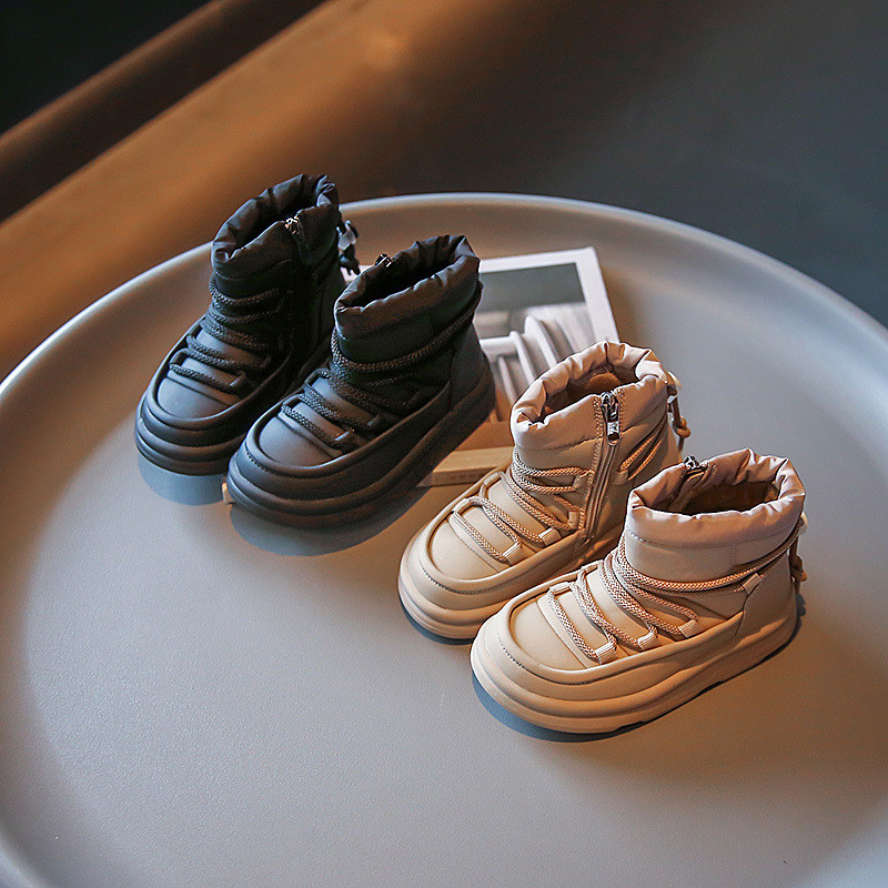Rudens žiemos batai vaikiški batai šilti pliušiniai berniukams mažyliams mergaičių batai madingi klitas vaikams laisvalaikio batai berniukams mergaičių batai vaikams