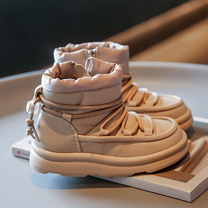 Rudens žiemos batai vaikiški batai šilti pliušiniai berniukams mažyliams mergaičių batai madingi klitas vaikams laisvalaikio batai berniukams mergaičių batai vaikams