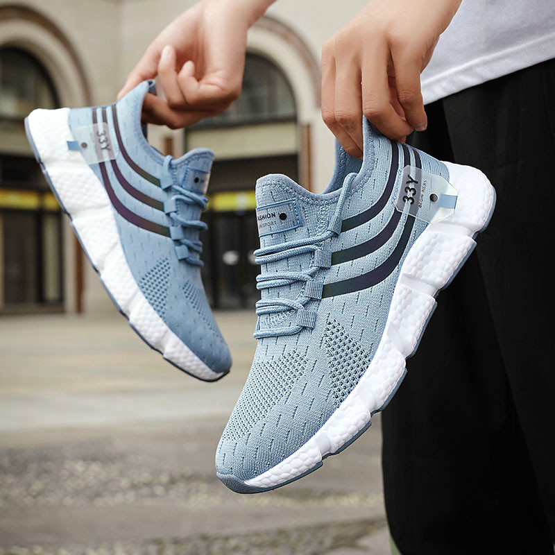 Vyriški „Vulcanize“ batai, vyriški lengvi, kvėpuojantys sportbačiai, laisvalaikio tinkliniai fluorescenciniai žalios spalvos Patogūs bėgiojimo sportiniai batai „Zapatos“