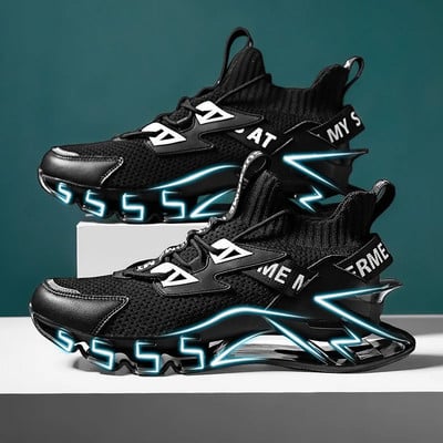 Pantofi de primăvară pentru bărbați, pantofi casual respirabili, de înaltă calitate, antiderapante, pantofi sport, pantofi de sport confortabili în aer liber, pantofi din plasă