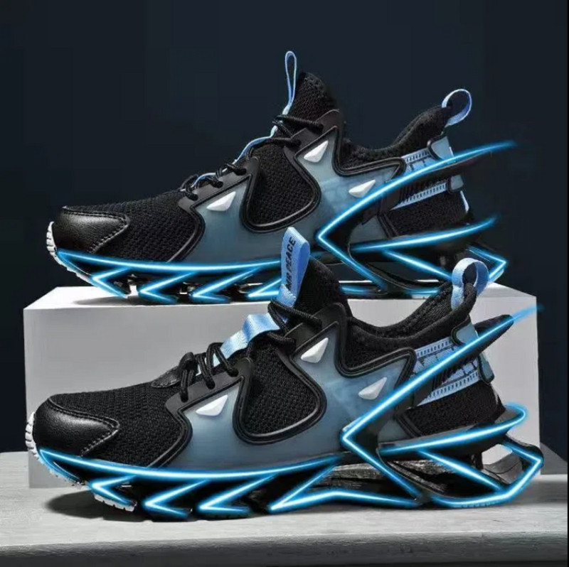 Pavasariniai vyriški sportbačiai kvėpuojantys laisvalaikio batai Aukštos kokybės neslystantys sportiniai batai lauke, patogūs tinkliniai batai zapatillas