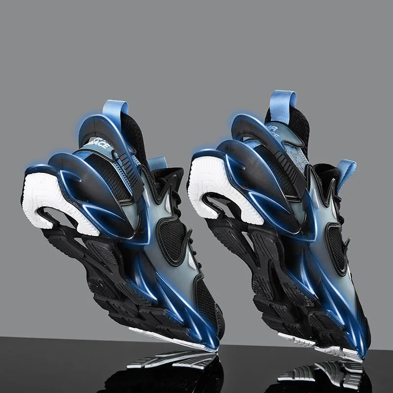 Pavasariniai vyriški sportbačiai kvėpuojantys laisvalaikio batai Aukštos kokybės neslystantys sportiniai batai lauke, patogūs tinkliniai batai zapatillas