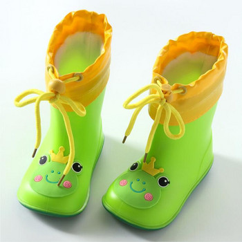 Δωρεάν αποστολή Παιδικά παπούτσια Rain Boots Winter Baby Boys Girls Snow Boots παπούτσια μόδας Βρεφικά παπούτσια Παιδικά μποτάκια από καουτσούκ