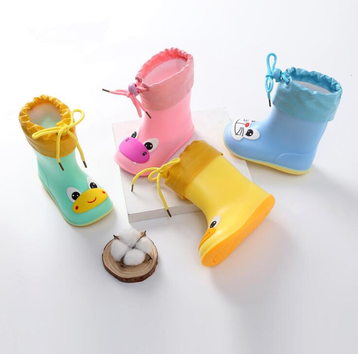 Livrare gratuită Pantofi pentru copii Cizme de ploaie Iarnă Bebeluși Băieți Fete Cizme de zăpadă pantofi la modă Pantofi pentru bebeluși Cizme de cauciuc pentru copii