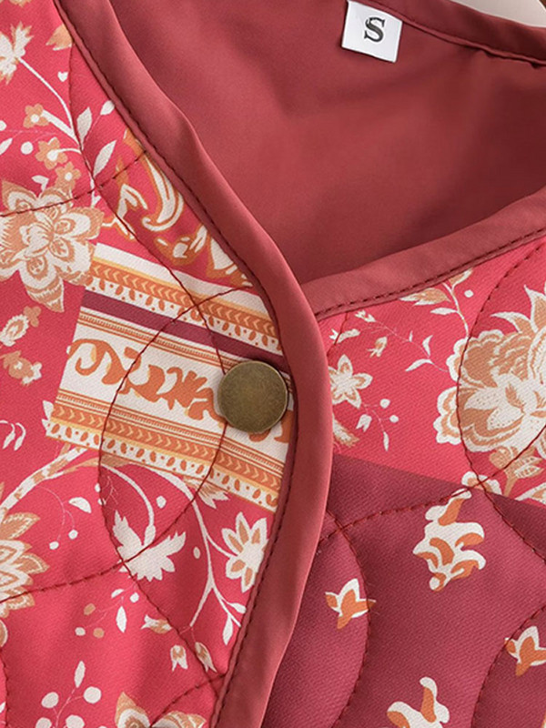 Ženski prsluk s kratkim printom bez rukava, ženski kratki prsluk s jednim kopčanjem, 2023. Modni šik, elegantne ženske majice bez rukava