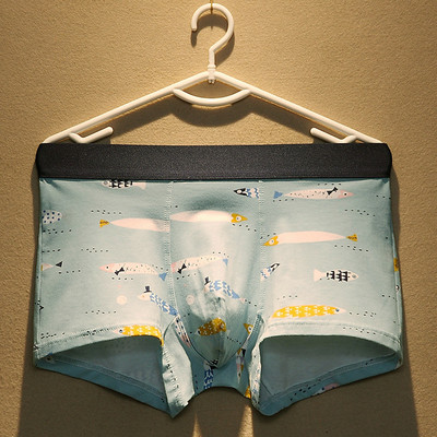 Bărbați bumbac boxer Homme Brand Chiloți pentru bărbați Chiloți pentru bărbați Pantaloni scurți pentru respirație U Convex Pouch Bărbați Plus Size