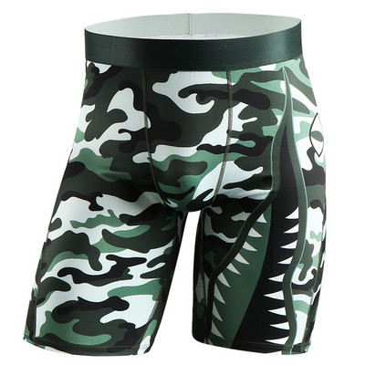 Ανδρικά Μπόξερ Καμουφλάζ Μακριά Εσώρουχα Κοντά Μπόξερ Αναπνεύσιμα Σορτς Ανδρικά Μπόξερ Σώβρακα Hombres Μεγάλο Μέγεθος XXXL