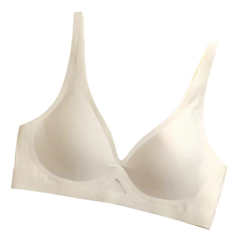 Υψηλής ποιότητας άνευ ραφής γυναικεία εσώρουχα καλοκαιρινού λεπτού τμήματος Αναπνεύσιμο και άνετο μικρό στήθος χωρίς ατσάλινο δαχτυλίδι Μαλακό σουτιέν στήριξης