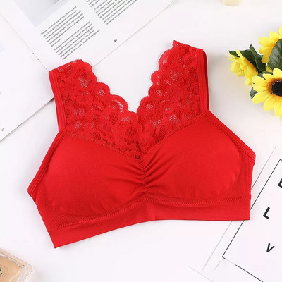 Sutien sport pentru femei de mărime mare Sutien pentru femei Push Up Lenjerie de corp sexy din dantelă pentru somn Yoga Sutien sport Vestă cu lenjerie de corp Sutiene de gimnastică