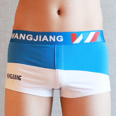 Vyriški apatiniai rūbai Boxer Medvilnė Cuecas Boxer Vyriški bokseriniai šortai Apatiniai apatiniai apatinis trikotažas žemu juosmeniu U išgaubtas maišelis Vyras ir kvėpuojančios apatinės kelnės