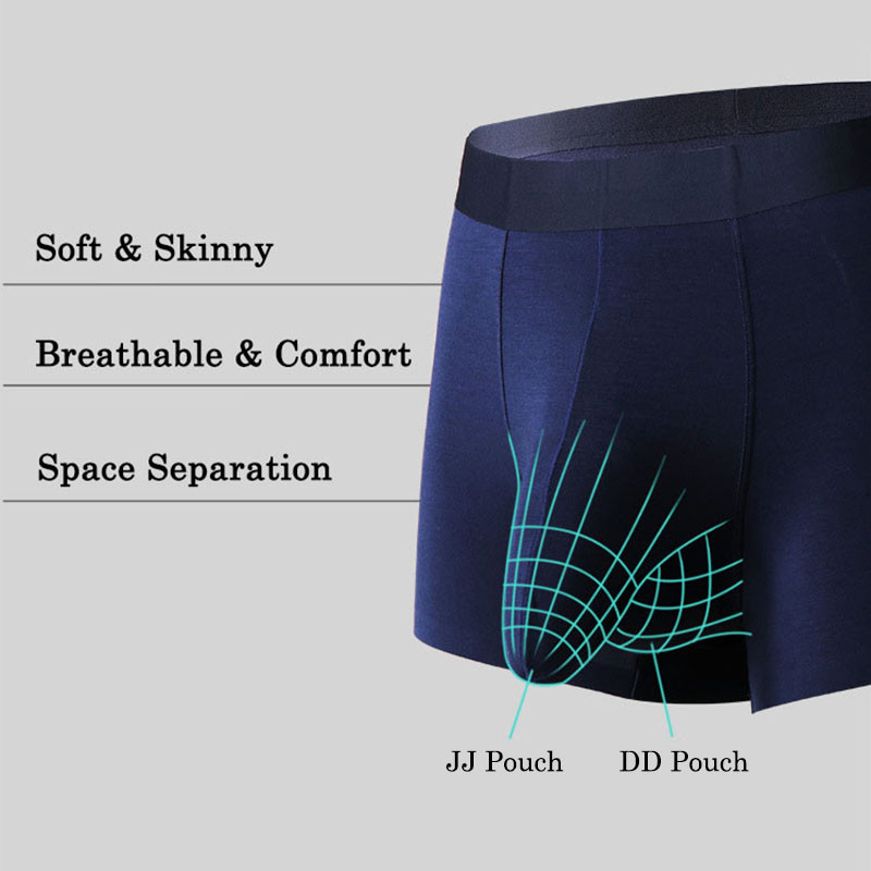 Μοντάλ εσώρουχα για άντρες Μύτη ελέφαντα με εξογκώματα πουγκί μπόξερ Σέξι μπόξερ σορτς Ανδρικά σώβρακα Μασίφ ανδρικά σορτς μπόξερ κορμούς Cuecas