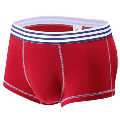 Sexy Vyriški apatiniai Boxer Kvėpuojanti medvilnė ir Modal Homme Boxer Candy Color Vyriški minkšti apatiniai Boksai