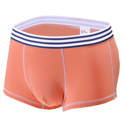 Sexy Vyriški apatiniai Boxer Kvėpuojanti medvilnė ir Modal Homme Boxer Candy Color Vyriški minkšti apatiniai Boksai