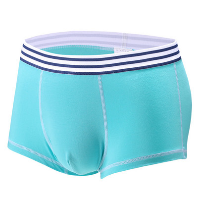 Sexy Vyriški apatiniai Boxer Kvėpuojanti medvilnė ir Modal Homme Boxer Candy Color Vyriški minkšti apatiniai Boksai