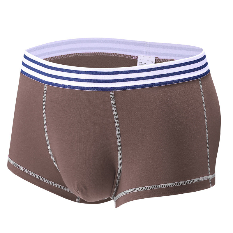 Sexy Vyriški apatiniai Boxer Kvėpuojanti medvilnė ir Modal Homme Boxer Candy Color Vyriški minkšti apatiniai Boksai