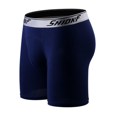 Seksi muško pamučno mekano muško donje rublje duge bokserice Omladinske konveksne velike torbice Boksačice gaće