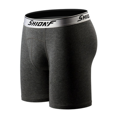 Seksi muško pamučno mekano muško donje rublje duge bokserice Omladinske konveksne velike torbice Boksačice gaće