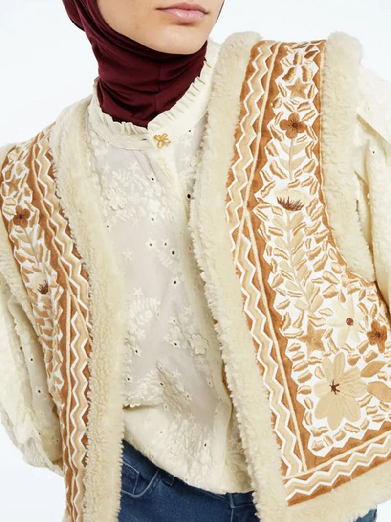 2023 m. rudens naujiena Moteriškos gatvės mados vilnos liemenė spausdinta Vintage Grunge be rankovių V kaklo atviros priekinės striukės liemenės