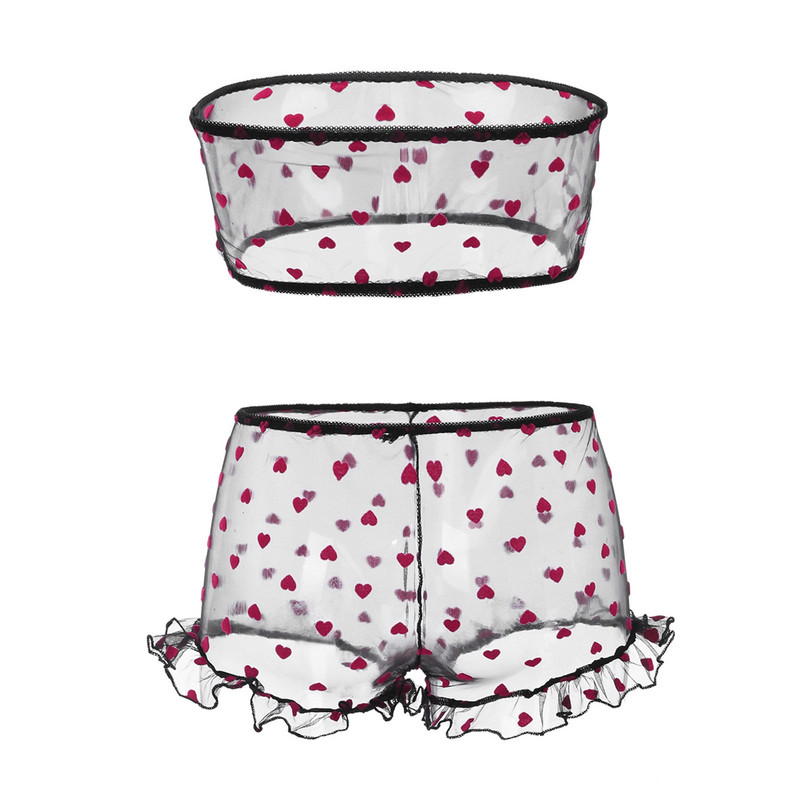 New In Love Pattern Lenjerie sexy pentru femei Sutien de dimensiuni mari Thong Pijamale Set de lenjerie intima Lenjerie pentru femei нижнее бельё женское