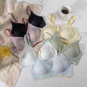 Bešavno žensko donje rublje, tanki dio, velike grudi, male, bez čeličnog prstena, protiv opuštanja, prekrasan sportski grudnjak