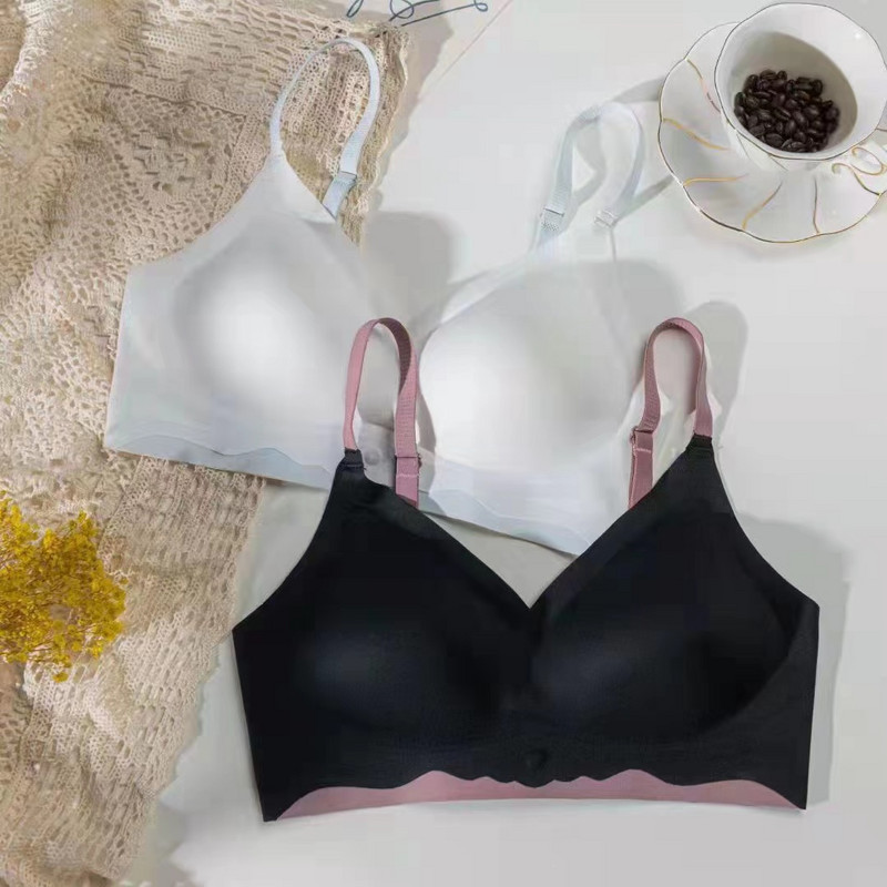 Bešavno žensko donje rublje, tanki dio, velike grudi, male, bez čeličnog prstena, protiv opuštanja, prekrasan sportski grudnjak