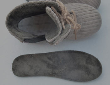 Ботуши за момичета Детски зимни обувки Вельветово кадифе Плат с кръгли пръсти с връзки и цип Деца Nina Zapatos Chaussure SandQbaby 2022 Есен Ново