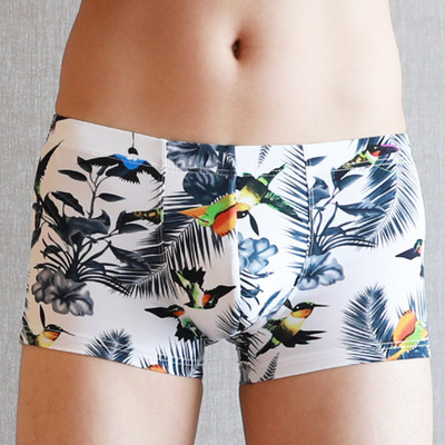 Chiloți bărbați din mătase de gheață Lenjerie de corp pentru bărbați Boxer pentru bărbați Boxer la modă pentru bărbați Chiloți sexy pentru bărbați