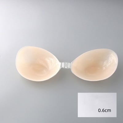Silikonski grudnjak Nevidljivi Push Up seksi grudnjak bez naramenica Nevidljivi ljepljivi dodatak za povećanje grudi bez leđa za žene Ženska navlaka za bradavice