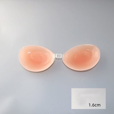 Silikonski grudnjak Nevidljivi Push Up seksi grudnjak bez naramenica Nevidljivi ljepljivi dodatak za povećanje grudi bez leđa za žene Ženska navlaka za bradavice