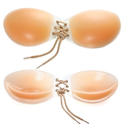Silikonski grudnjak Nevidljivi Push Up seksi grudnjak bez naramenica Nevidljivi ljepljivi dodatak za povećanje grudi bez leđa za žene Ženska navlaka za bradavice