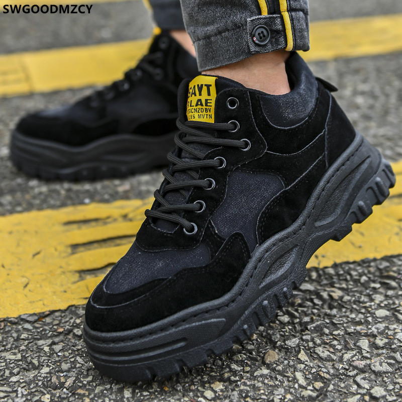 Kožne ležerne cipele s platformom za muškarce 2023. Visoke tenisice Sportska obuća Muška obuća za trčanje Muške krossovke muške Chaussure Homme