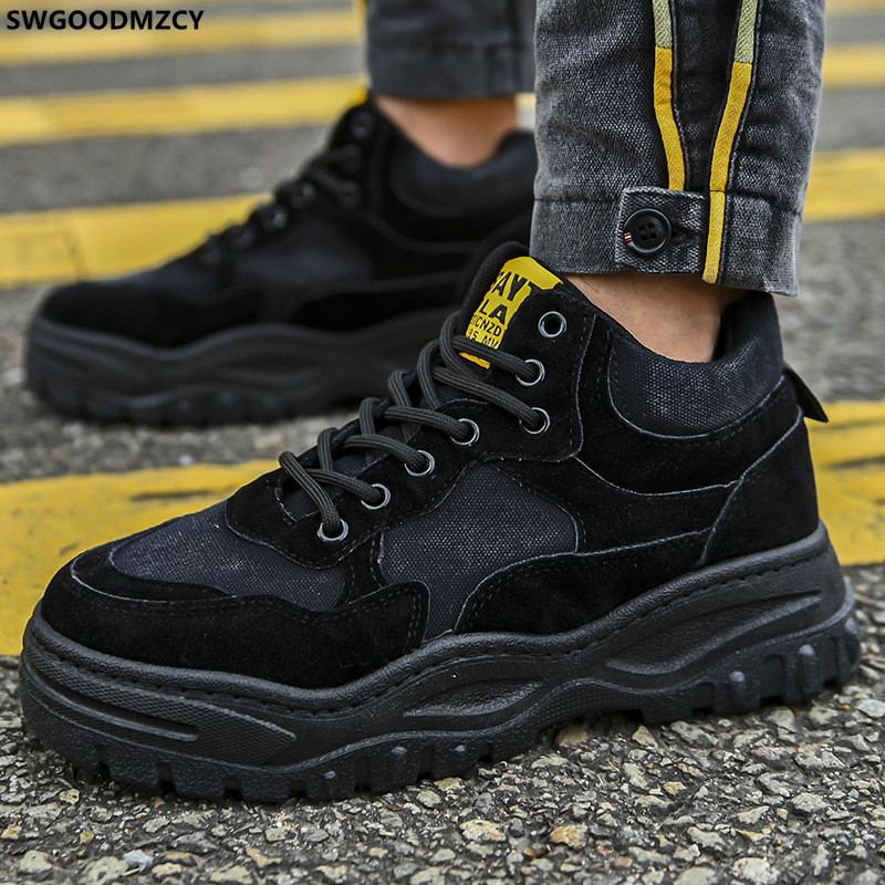 Kožne ležerne cipele s platformom za muškarce 2023. Visoke tenisice Sportska obuća Muška obuća za trčanje Muške krossovke muške Chaussure Homme