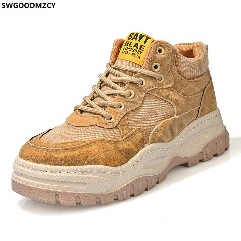 Kožne ležerne cipele s platformom za muškarce 2023. Visoke tenisice Sportska obuća Muška obuća za trčanje Muške krossovke muške Chaussure Homme