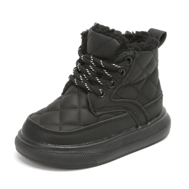 Παιδικές μπότες μόδας για κορίτσια Botas Αθλητικά παπούτσια χειμερινών σχεδιαστών με φερμουάρ στο πλάι Δέρμα για κορίτσια Μπότες για χιόνι Παιδικά αθλητικά παπούτσια