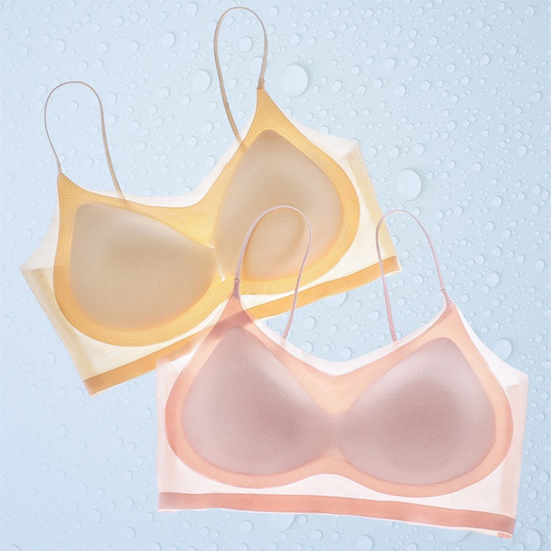 Nežymi, patogūs kvėpuojantys apatiniai moteriški be plieno žiedai, sportiniai miegui skirti apatiniai krūtys, moteriška liemenėlė su pasirenkamu kilimėliu